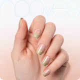 Folhas de Gel - Gold Glitter - Nooves Nails 
