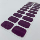 Gel Sheets - Grape Glow - Nooves Nails 