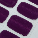 Gel Sheets - Grape Glow - Nooves Nails 