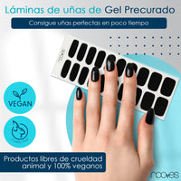 Ver detalle Folhas de Gel - Lady of Midnight - Nooves Nails  6