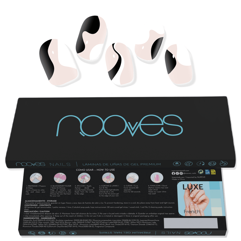 Kit inicial Beauty Nail Art - Pacote inicial com top coat - Nooves Nails