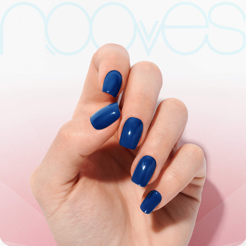 Kit Inicial Beauty Blue - Pacote Inicial com Top Coat - Nooves Nails