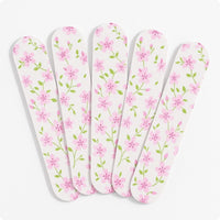 Pack 5 Limas de Uñas Decoradas para Manicura y Pedicura - Doble cara de uso