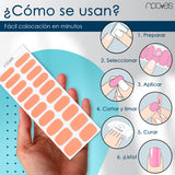 Láminas de Gel - Little Peach - Nooves Nails
