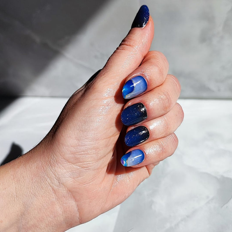 Gel Sheets - Mystic Marble - Nooves Nails