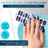 Gel Sheets - Mystic Marble - Nooves Nails 