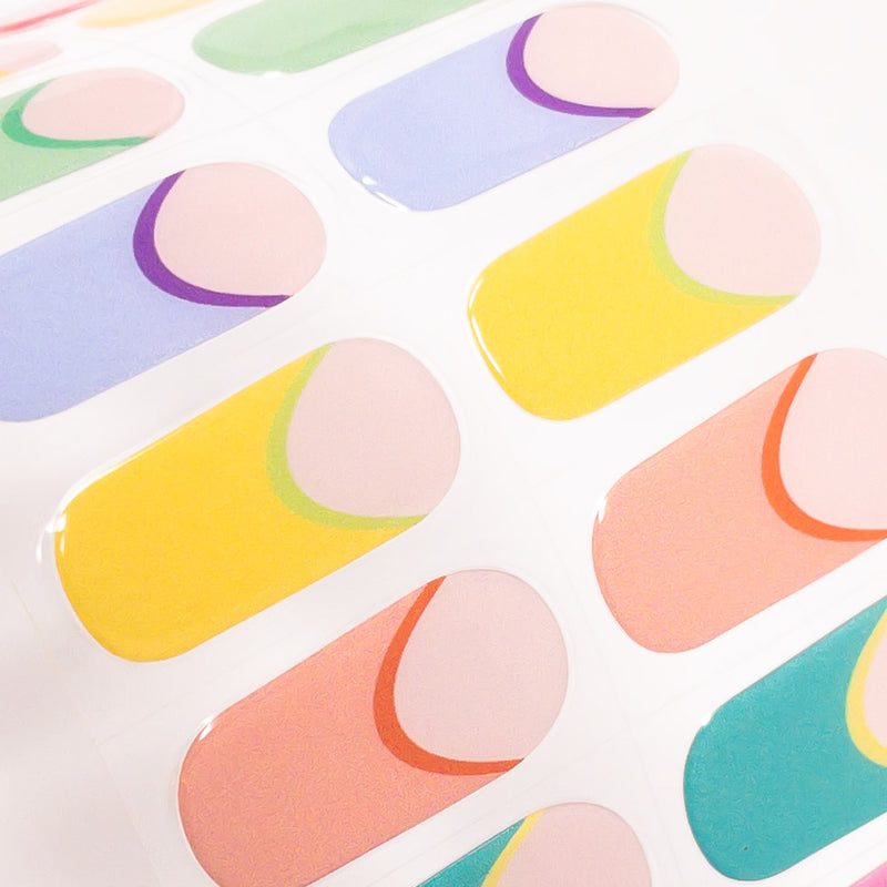 Gel Sheets - Macaron - Nooves Nails