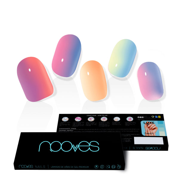 Láminas de Gel - Rainbow - Nooves Nails