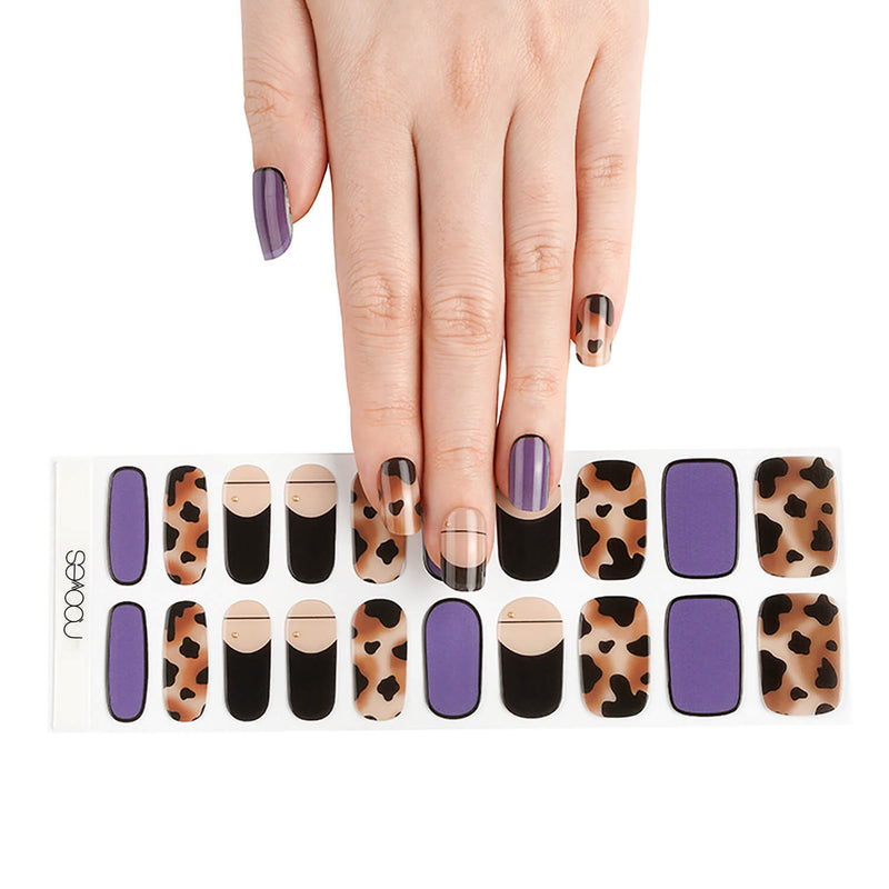 Gel Sheets - Cheetah Passion - Nooves Nails