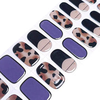 Gel Sheets - Cheetah Passion - Nooves Nails