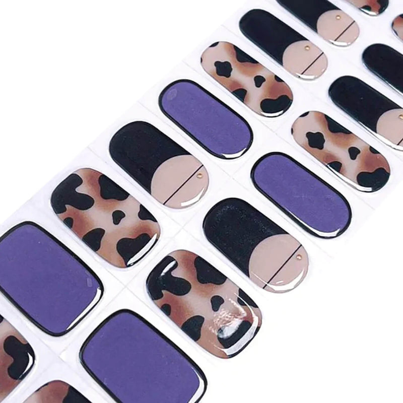 Láminas de Gel - Cheetah Passion - Nooves Nails