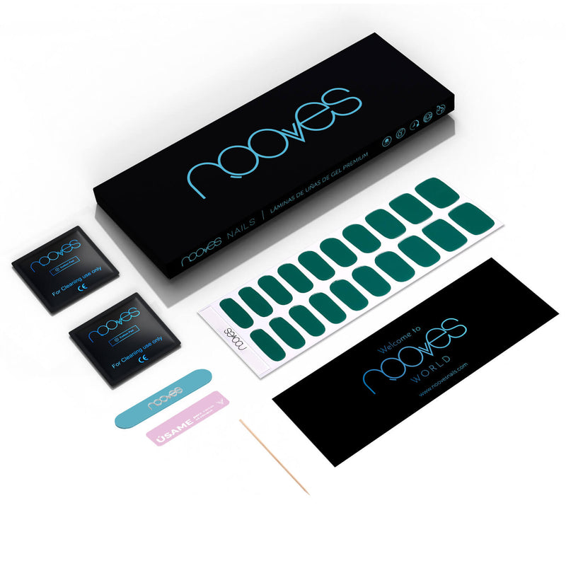 Gel Sheets - Emerald Oasis - Nooves Nails 