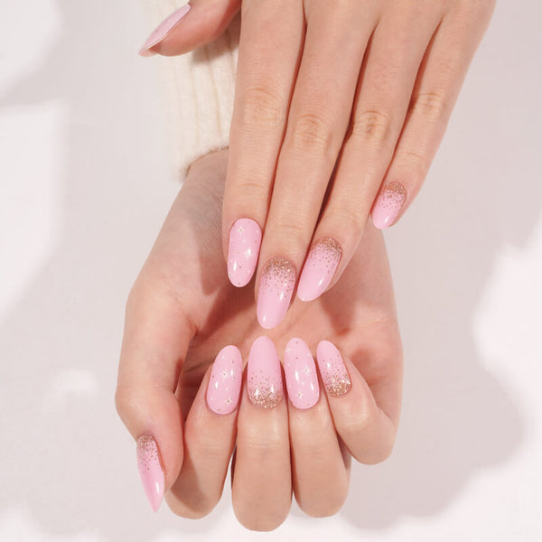 Star Dust - Láminas de uñas de gel semicuradas