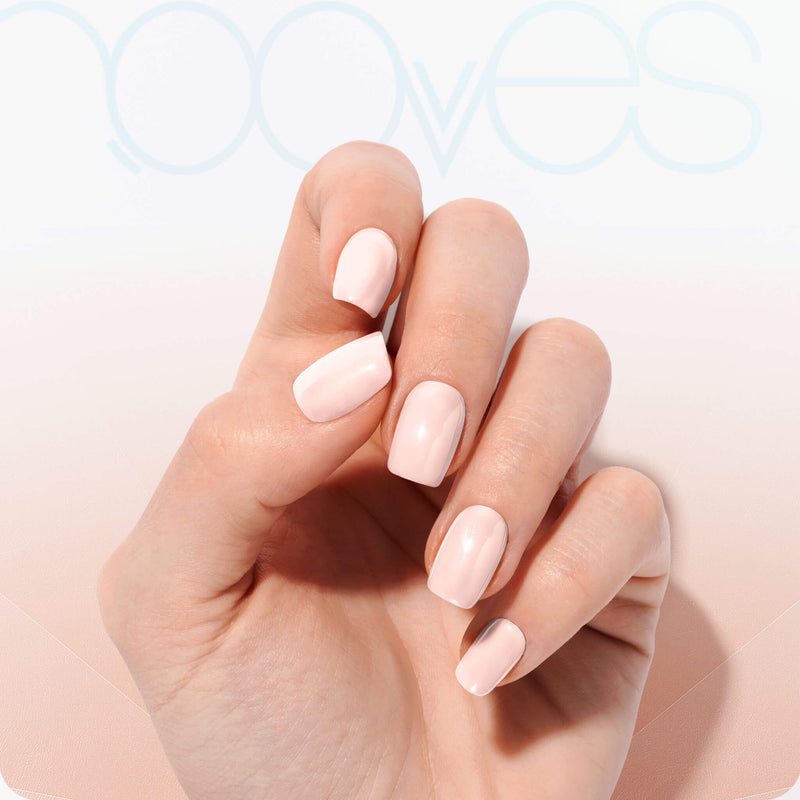 Folhas de Gel - Natural Nude - Nooves Nails