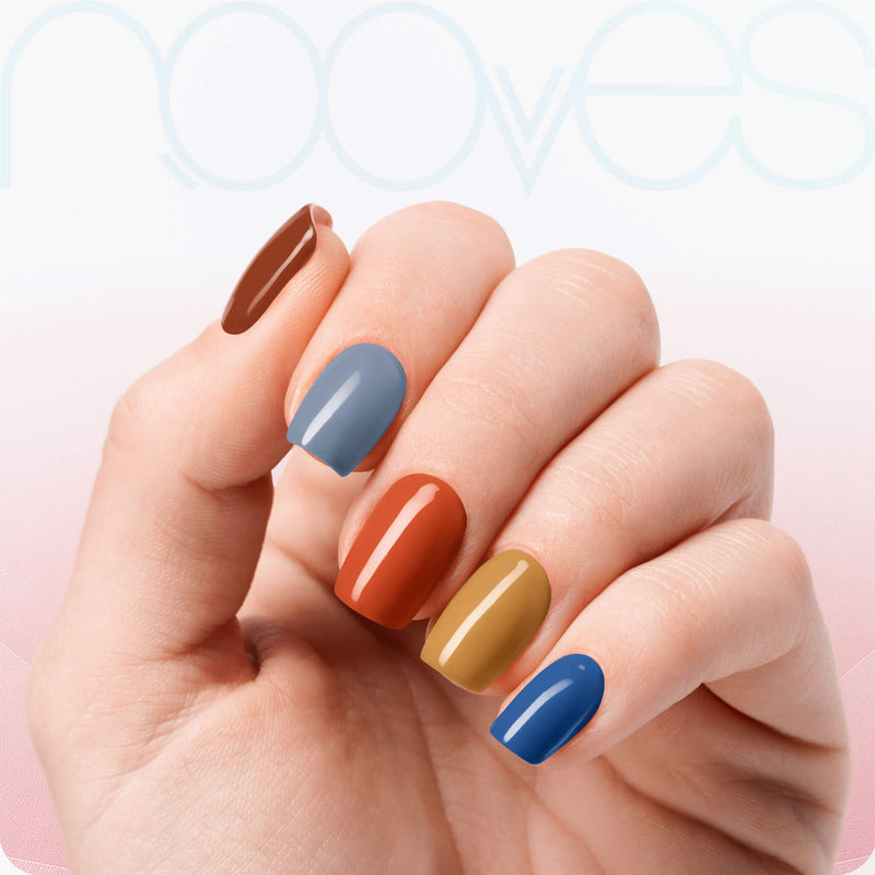 Textura y grosor láminas Láminas de Gel - Nature´s Canvas  - Nooves Nails - Gel auténtico semicurado al 60%