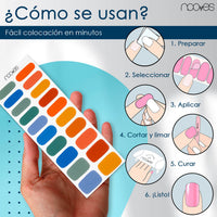 Ver detalle Láminas de Gel - Nature´s Canvas  - Nooves Nails 14