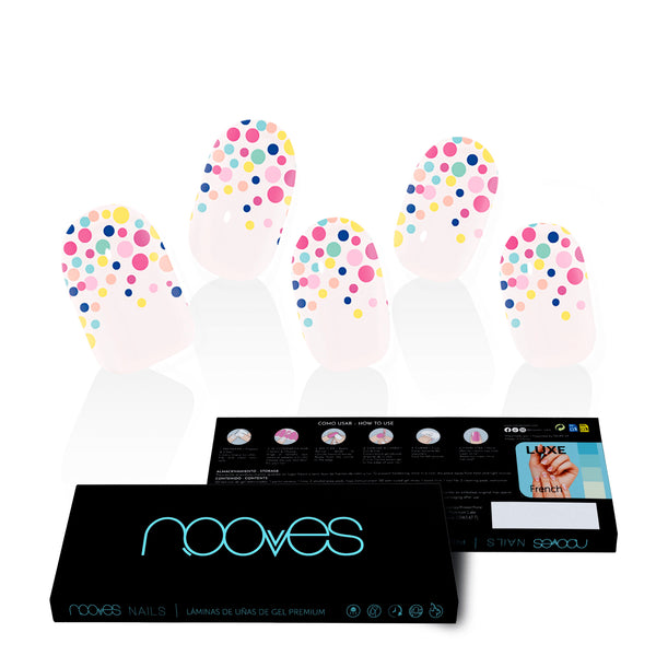 Folhas de Gel - Party Time - Nooves Nails 