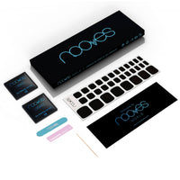 Pedi Gel Nails - Noir Onix - Nooves Nails