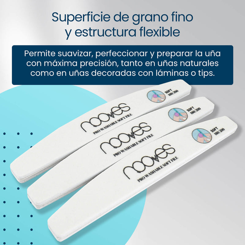 Lima de Uñas Profesional NOOVES 180/200 - NOOVES