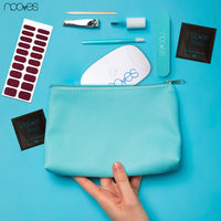 Ver detalle Pack Lámina de uñas de gel Premium precurado Nooves Nails Colores Sólidos + Lámpara uñas UV/LED PORTÁTIL 8w 4