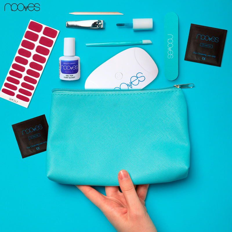 Gel Sheets - Crimson Red - Nooves Nails