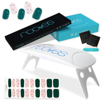 Ver detalle Pack Lámina de uñas de gel Premium precurado Nooves Diseños Navidad + Lámpara uñas UV/LED PORTÁTIL 8w 9