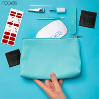 Ver detalle Pack Lámina de uñas de gel Premium precurado Nooves Diseños Navidad + Lámpara uñas UV/LED PORTÁTIL 8w 3