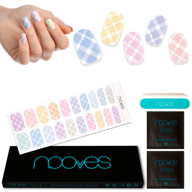 Folhas de Gel - PatchWork - Nooves Nails