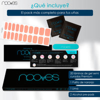 Ver detalle Láminas de Gel - Powder Blush- Nooves Nails 7