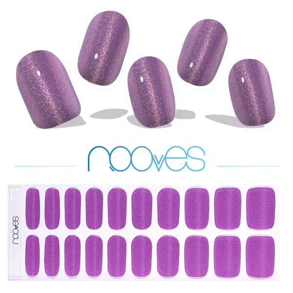 Folhas de Gel - Purple Twist - Nooves Nails 