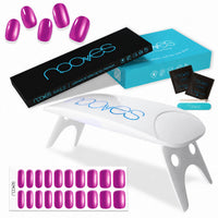 Ver detalle Pack Lámina de uñas de gel Premium precurado Nooves Diseños Cat Eye + Lámpara uñas UV/LED PORTÁTIL 8w 9