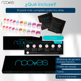 Folhas de Gel - Rainbow Star - Nooves Nails