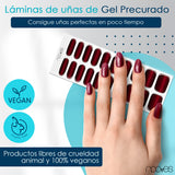 Gel Nail - Red Cat - Nooves Nails