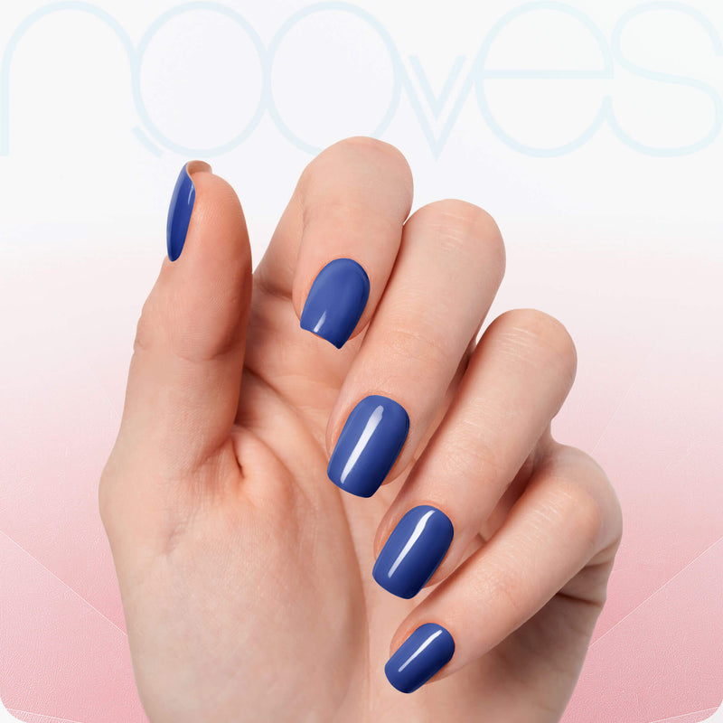 Kit Inicial Beauty Blue - Pacote Inicial com Top Coat - Nooves Nails