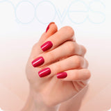 Láminas de Gel  - Ruby Glaze - Nooves Nails