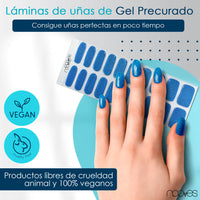 Ver detalle Láminas de Gel  - Sea Water - Nooves Nails 5