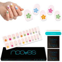 Gel Nail - Smiley Flowers - Nooves Nails