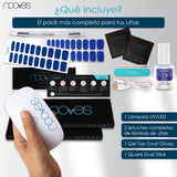 Starter Kit Beauty Blue - Starter Pack with Top Coat - Royal Blue - Midnight Blue