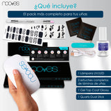 Starter Kit Beauty Nail Art - Starter Pack with Top Coat - Indigo Rains - Funky Baby 