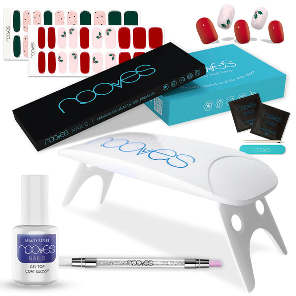Christmas Beauty Starter Kit - Starter Pack with Top Coat - Aurora - Christmas Kiss