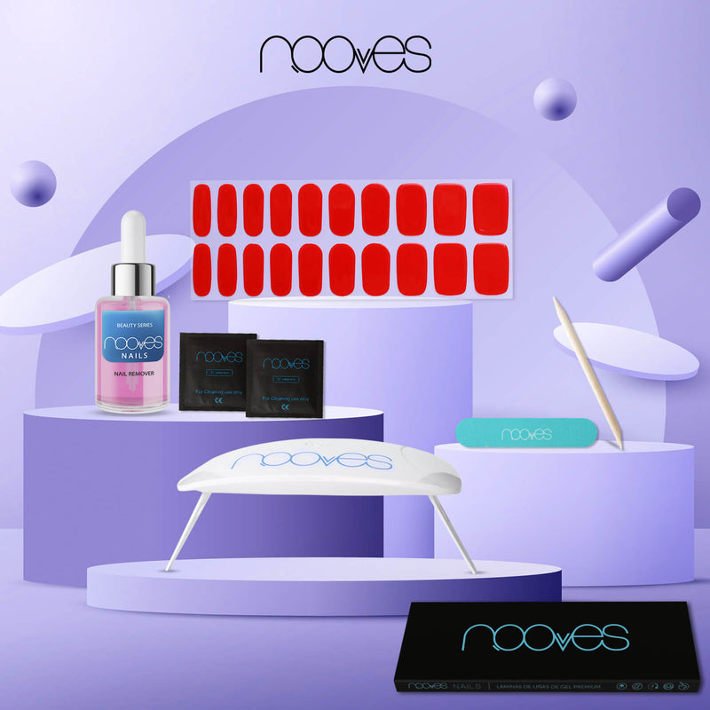 Starter Kit Essentials - Pack Iniciación con Nail Remover - Nooves Nails