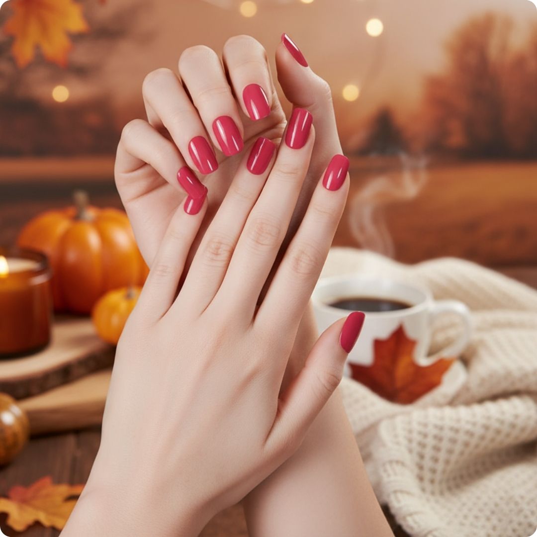 Folhas de Gel - Strawberry - Nooves Nails 