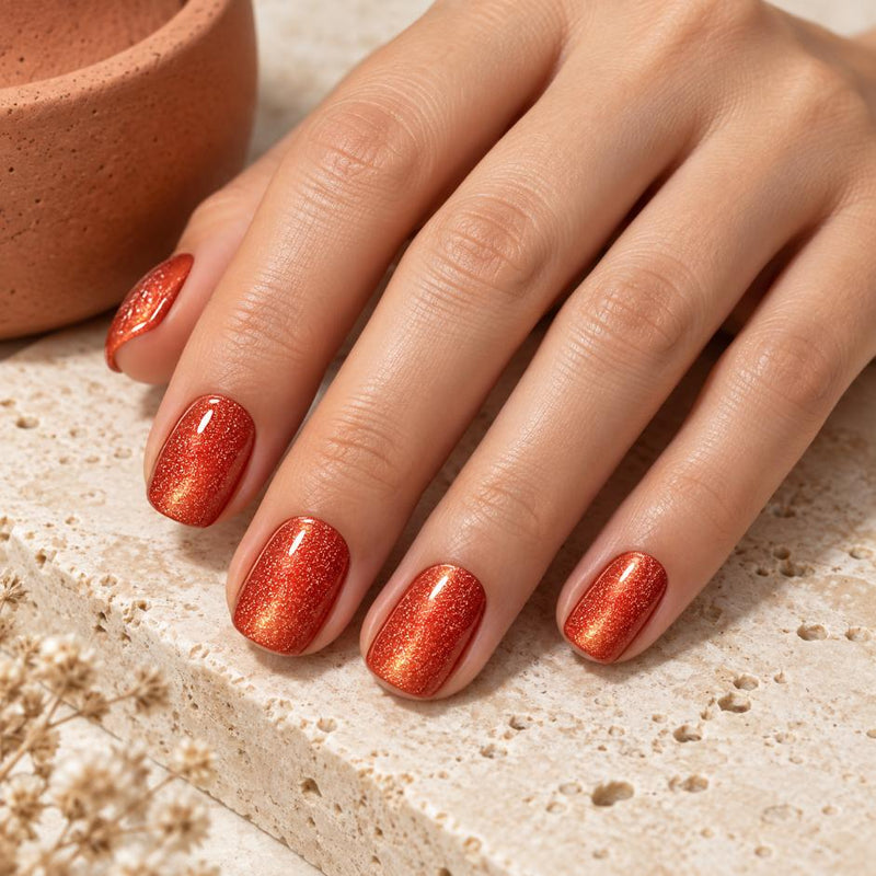 Textura y grosor láminas Terracota Cat - Gel auténtico semicurado al 60%