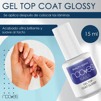 Kit Inicial Beauty Blue - Pacote Inicial com Top Coat - Nooves Nails