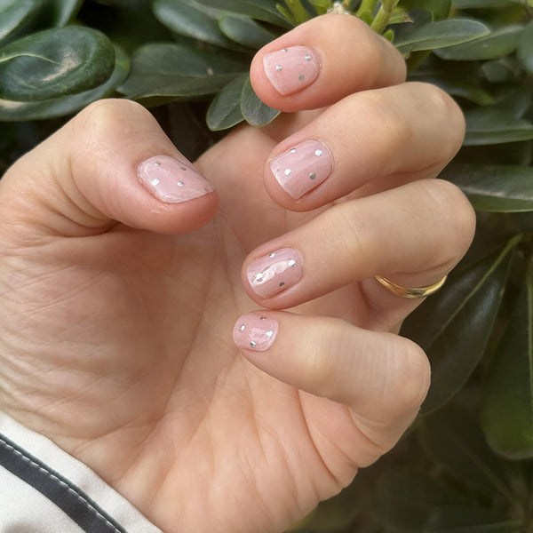 Folhas de Gel - Crystal Rose - Nooves Nails 