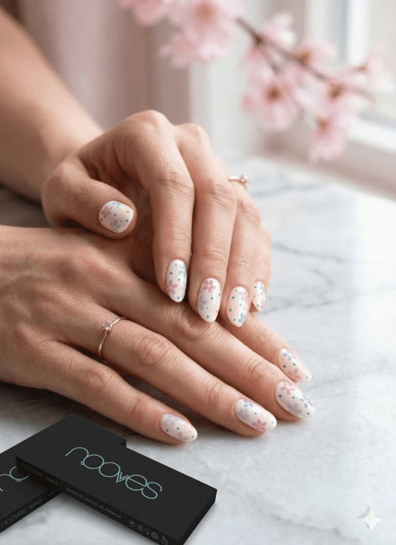 Uñas de gel en casa. Sin salón. Sin daños.