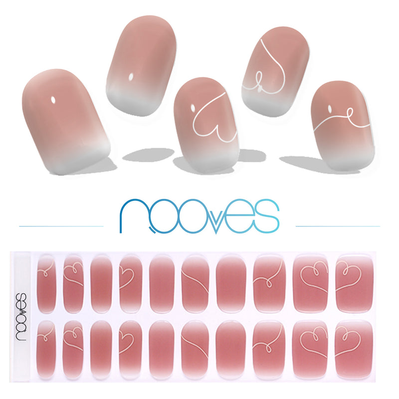 Gel Sheets - Latte Romance - Nooves Nails 