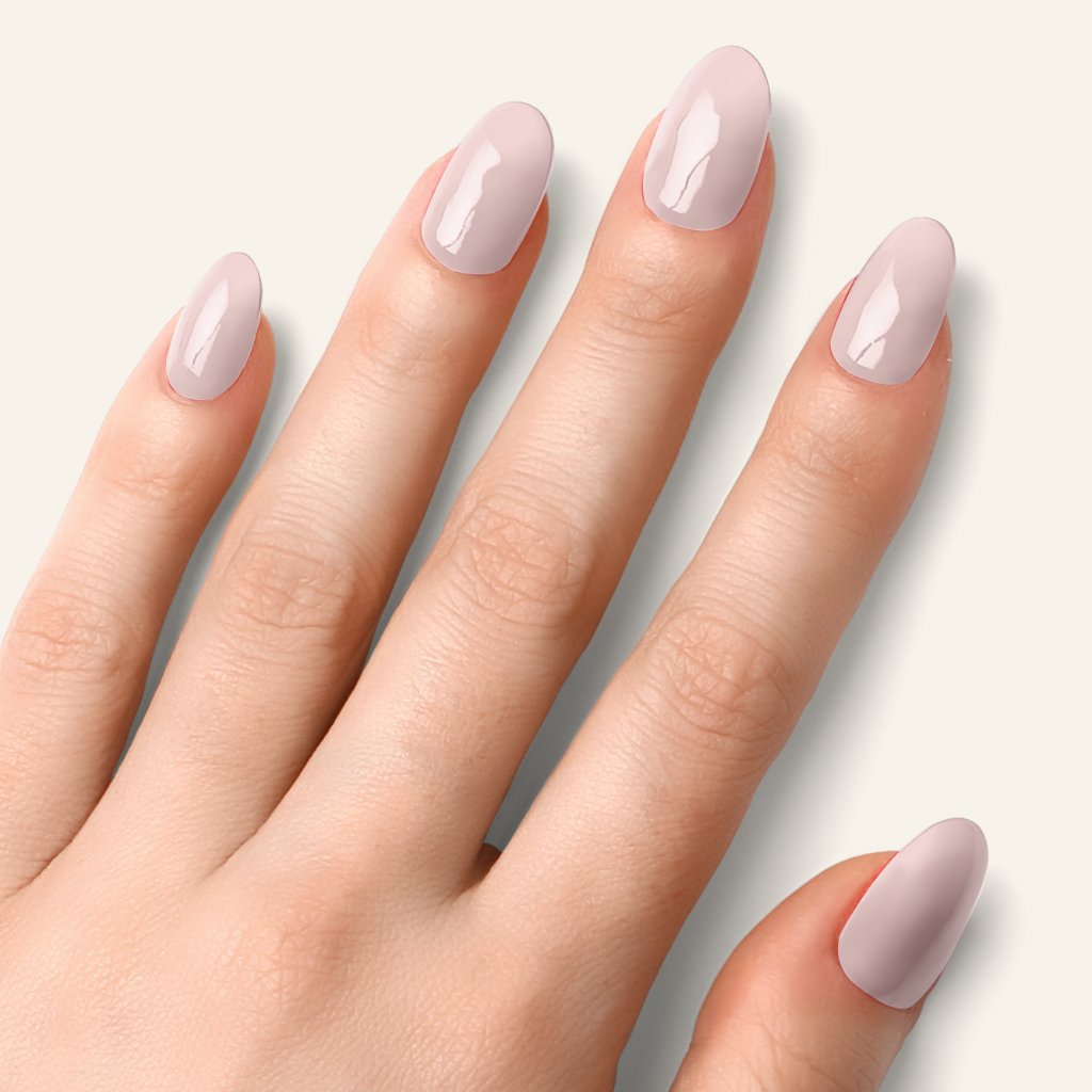 Folhas de gel NOOVES Natural Nude - efeito de pele saudável, manicure profissional