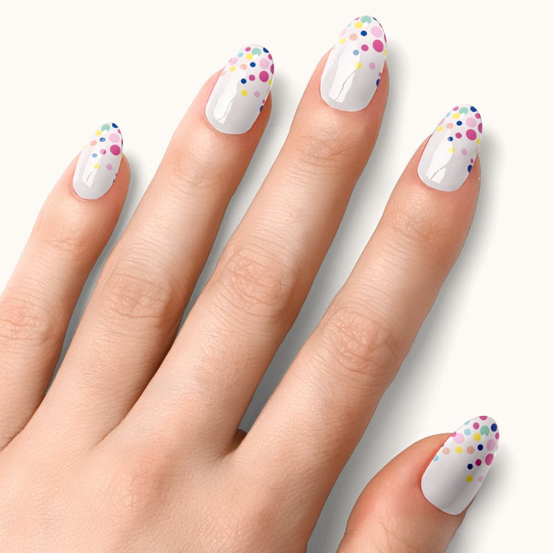 Láminas de Gel Semicuradas Folhas de Gel - Party Time - Nooves Nails  - Calidad Profesional Nooves