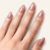 Gel Nail - Powder Blush - Nooves Nails